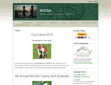 Tablet Screenshot of nvcsa.org